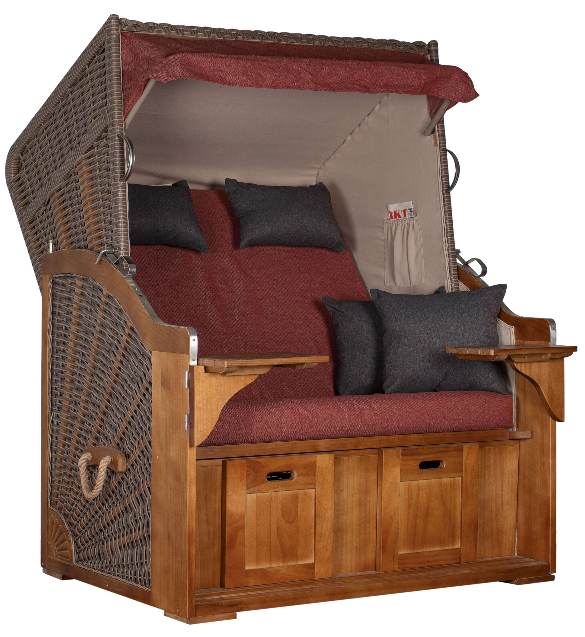 BL25022_Strandkorb_Schleswig_Pinie_Braun_PE_Mokka_Dessin_566