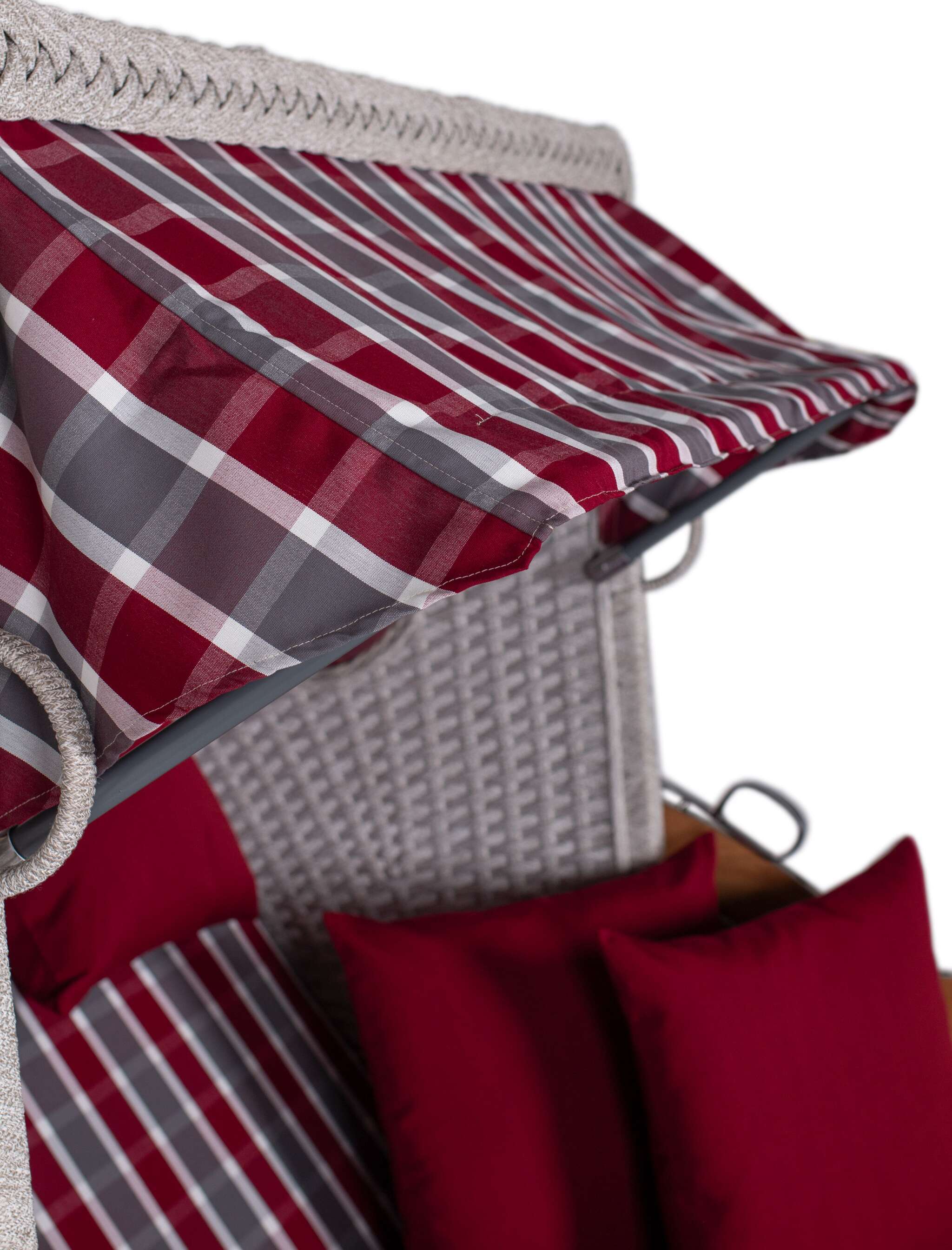 Strandkorb deVries PURE® Aruba XL Rope 15mm ivory Des. 230