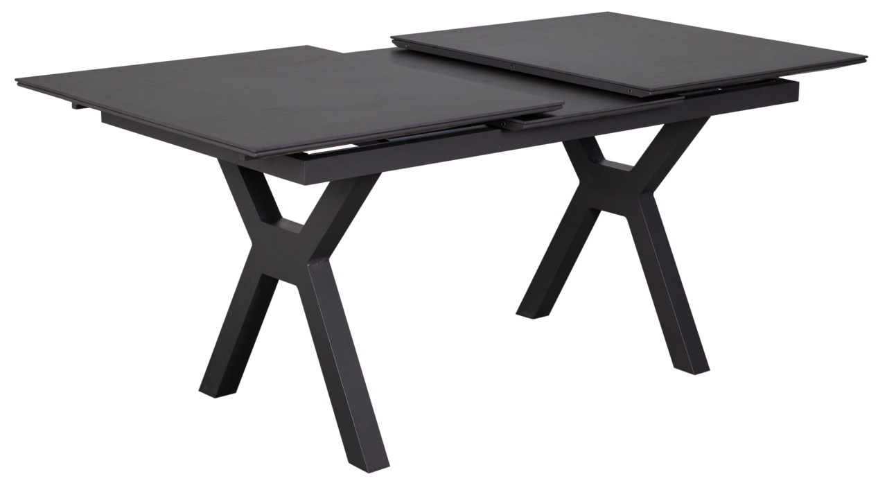 Hammond Ausziehtisch 160/210 x 90 cm dark grey