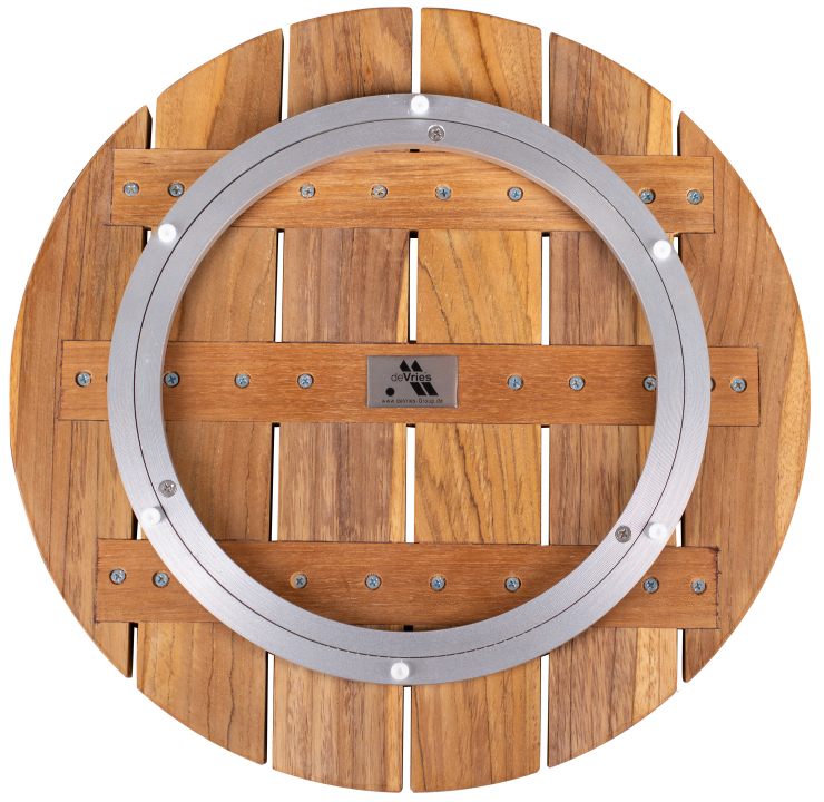 Drehbrett Lazy Susan Rund Rundholzwirbel Servierpiz Produktbild-Vorschau 6