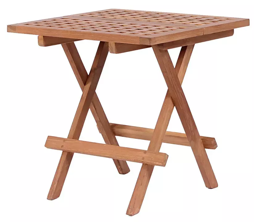 Beistelltisch Woodie Teak 50x50cm eckig