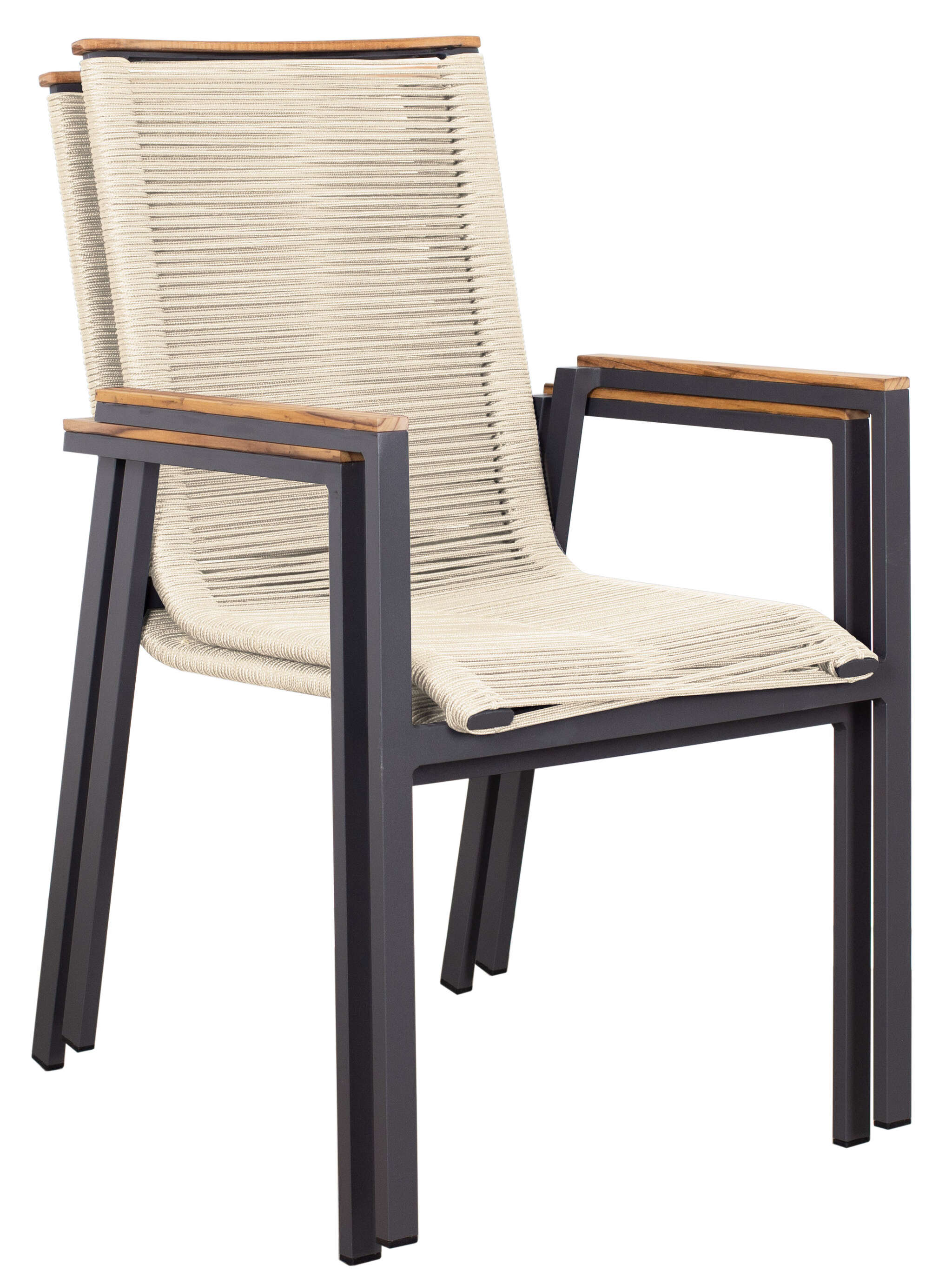 Montana Diningstapelsessel Rope Ivory