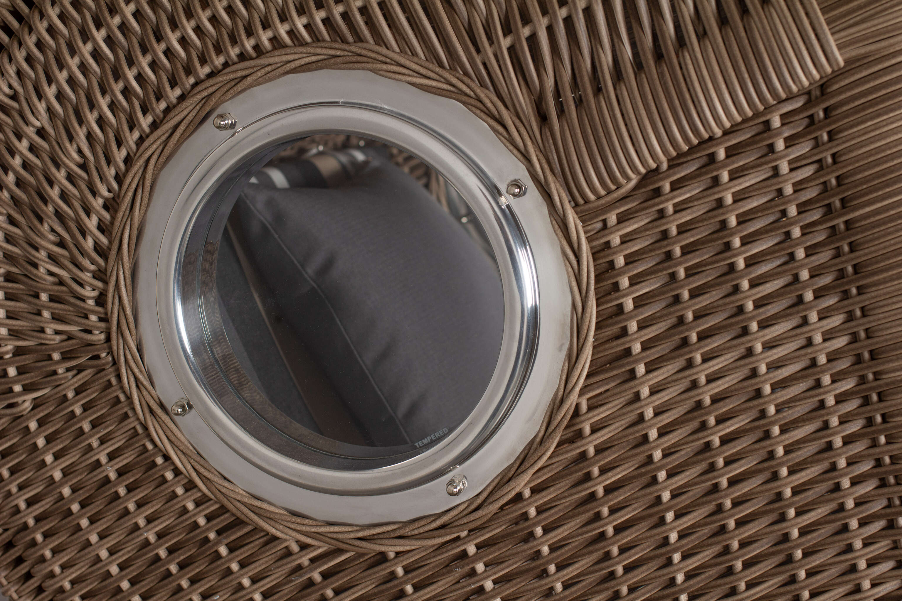 Strandkorb deVries PURE® Seemöwe Single white kubu Des. 158