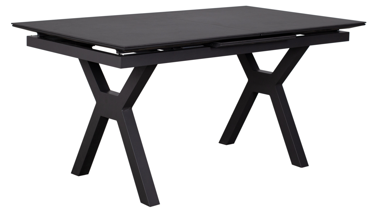 Hammond Ausziehtisch 160/210 x 90 cm dark grey