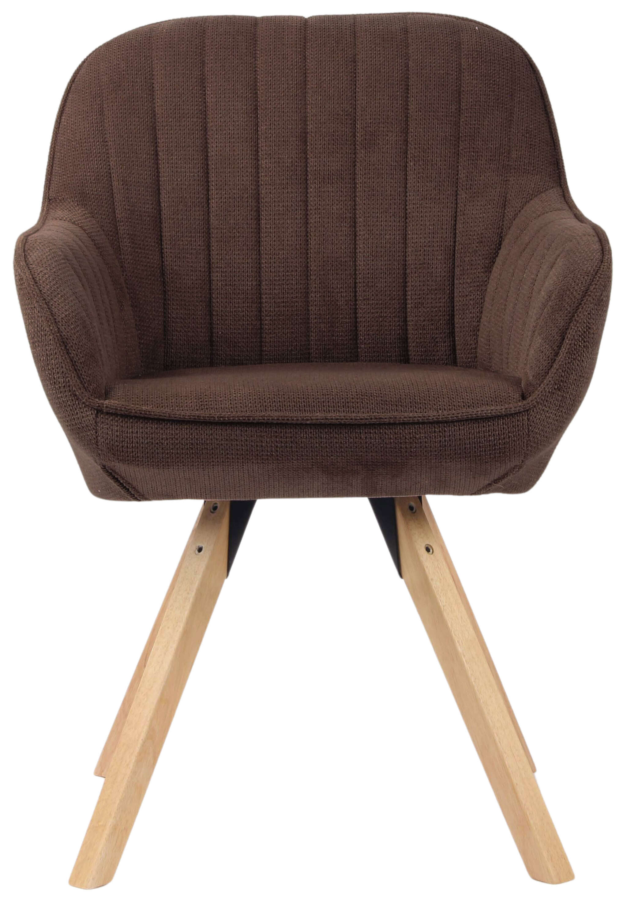 Esszimmerstuhl Matera braun drehbar FSC® -zertifiziert