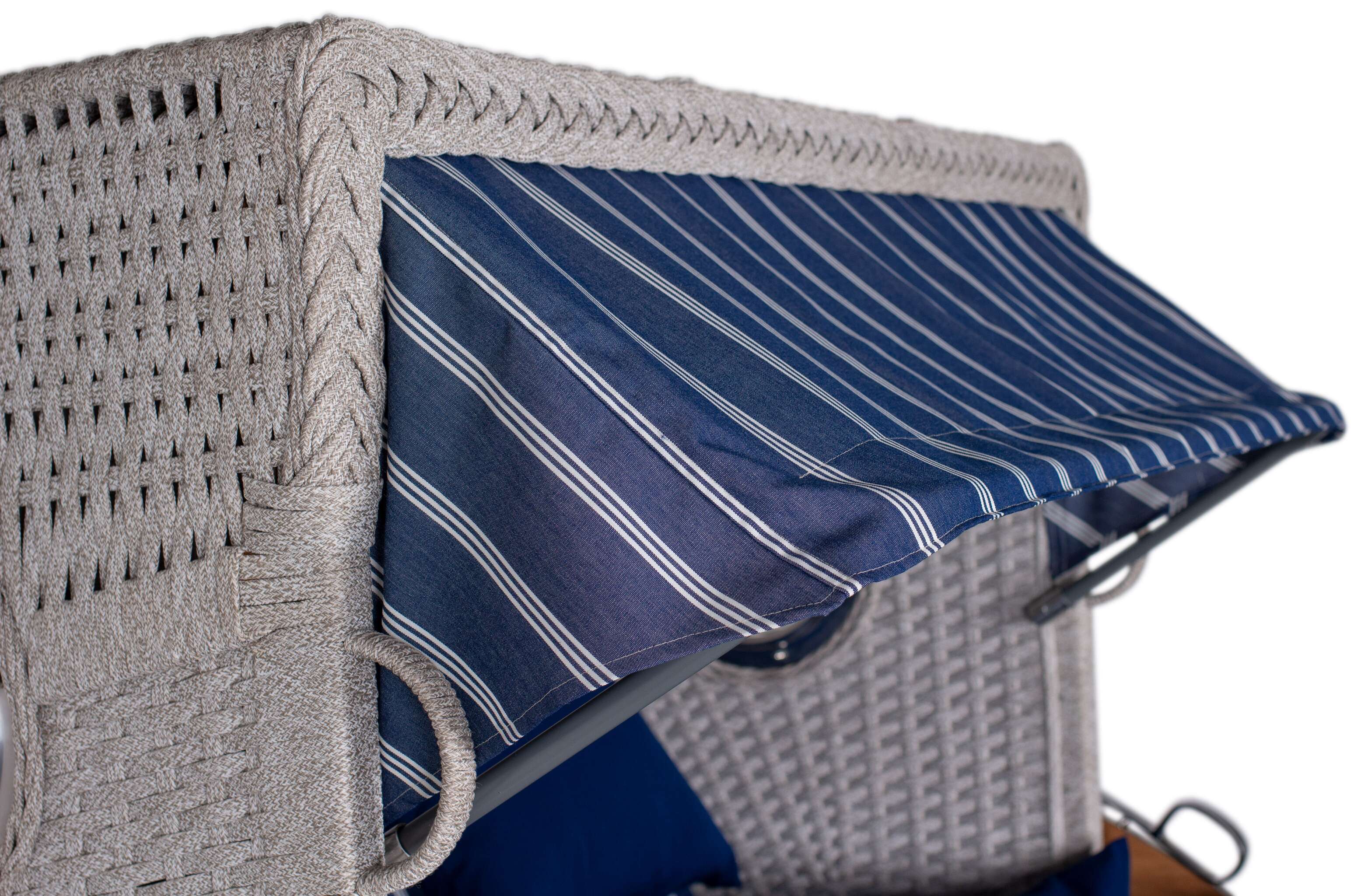 Strandkorb deVries PURE® Aruba XL Rope 15mm ivory Des. 236