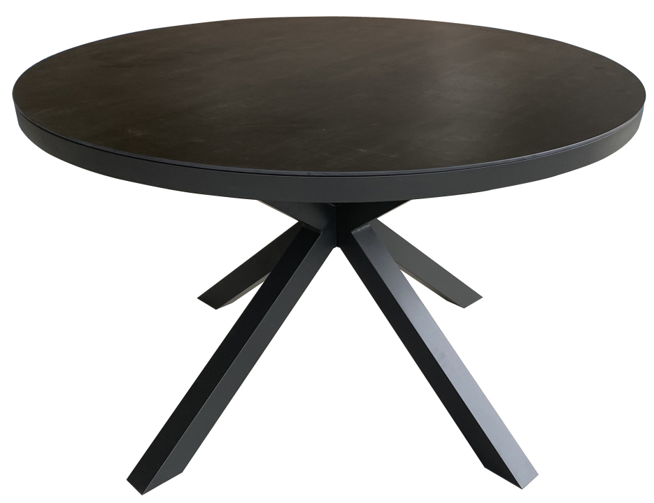 Livingston Tisch rund 120 cm dark grey