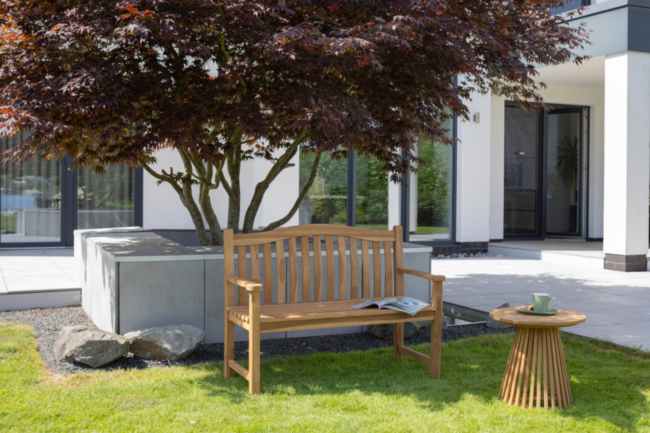 66290_66217_Woodie_Bank_Korfu_120cm_Woodie_Beistelltisch_Lamellen_50cm _1_