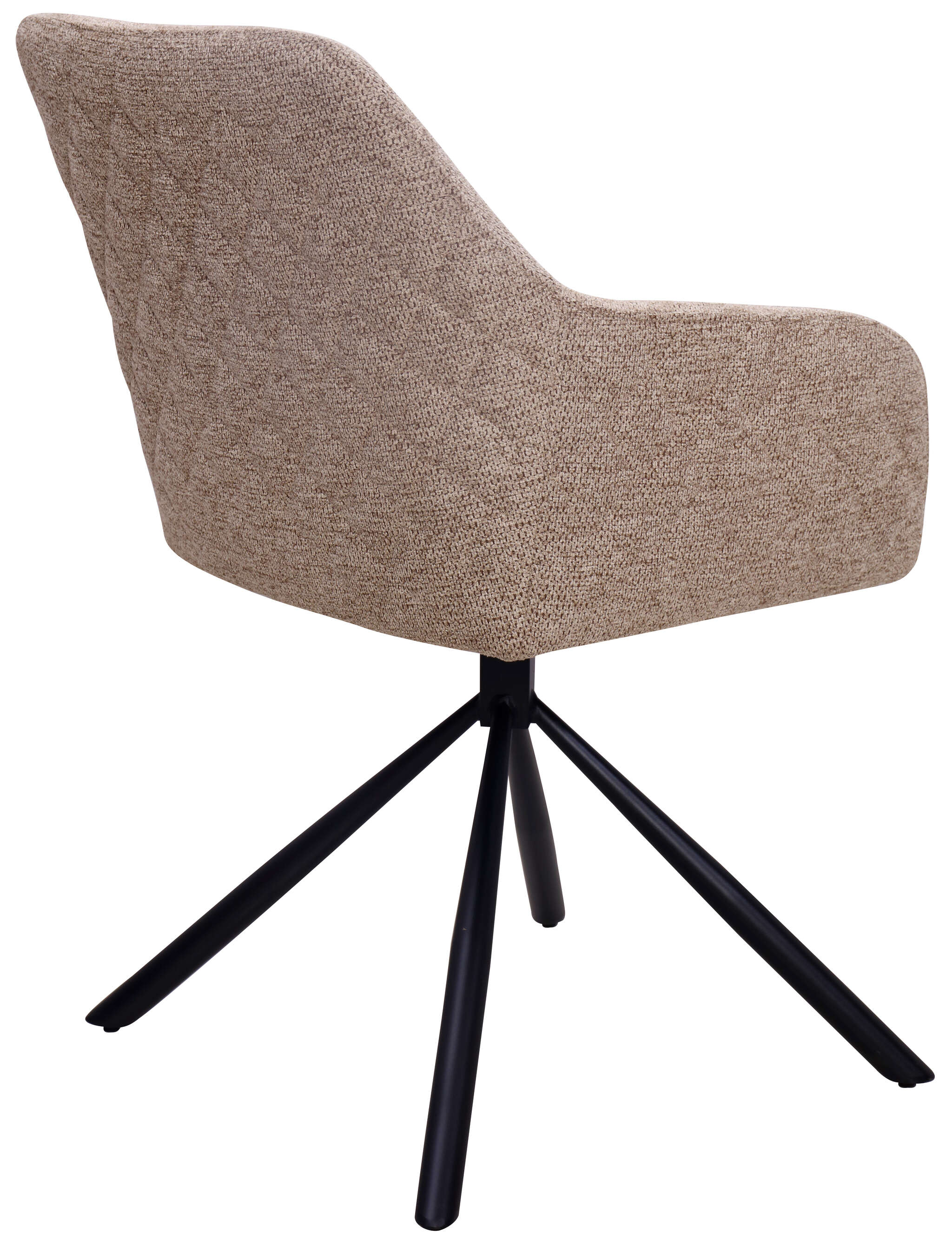 Esszimmerstuhl Cuneo light brown drehbar