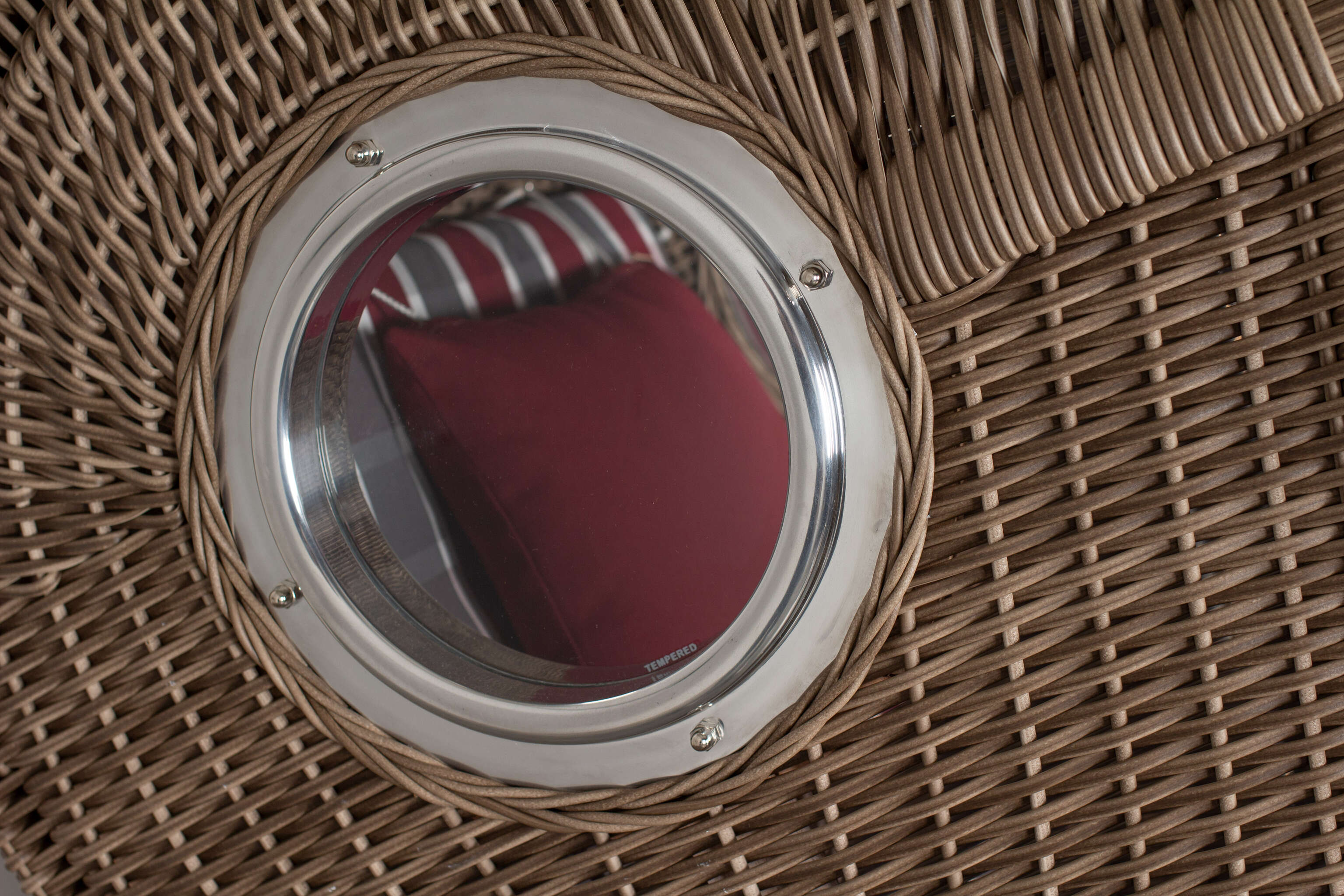 Strandkorb deVries PURE® Seemöwe Single white kubu Des. 230