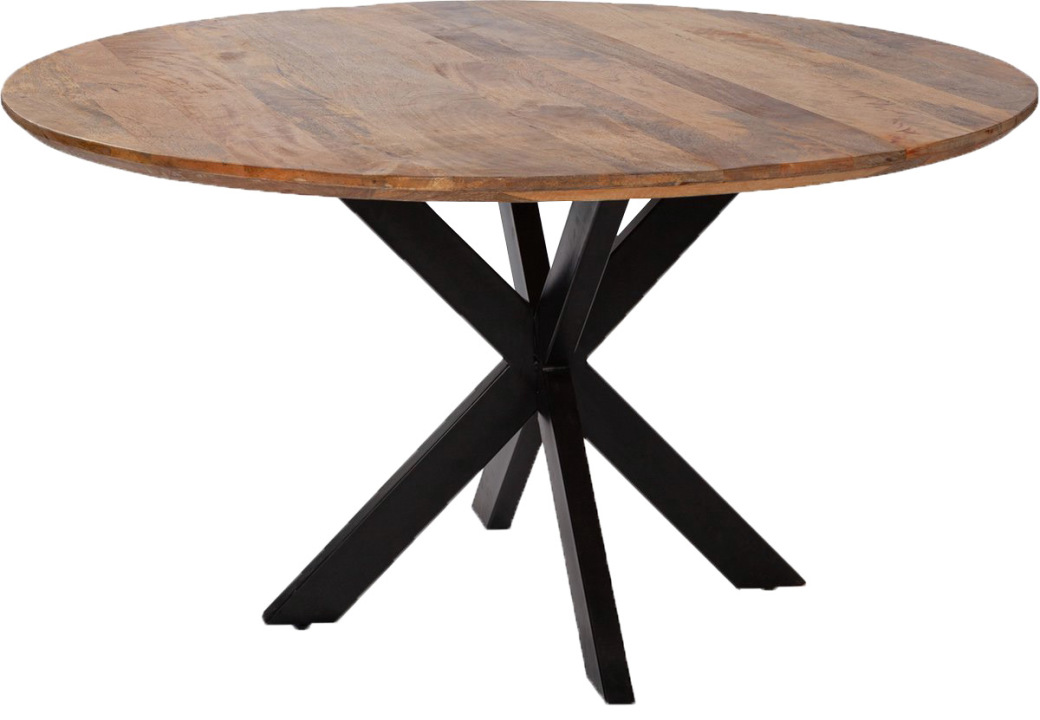 BL60007_BL60008_Avola_Tisch_rund_110cm_Mango_Gestell_Cross _1_