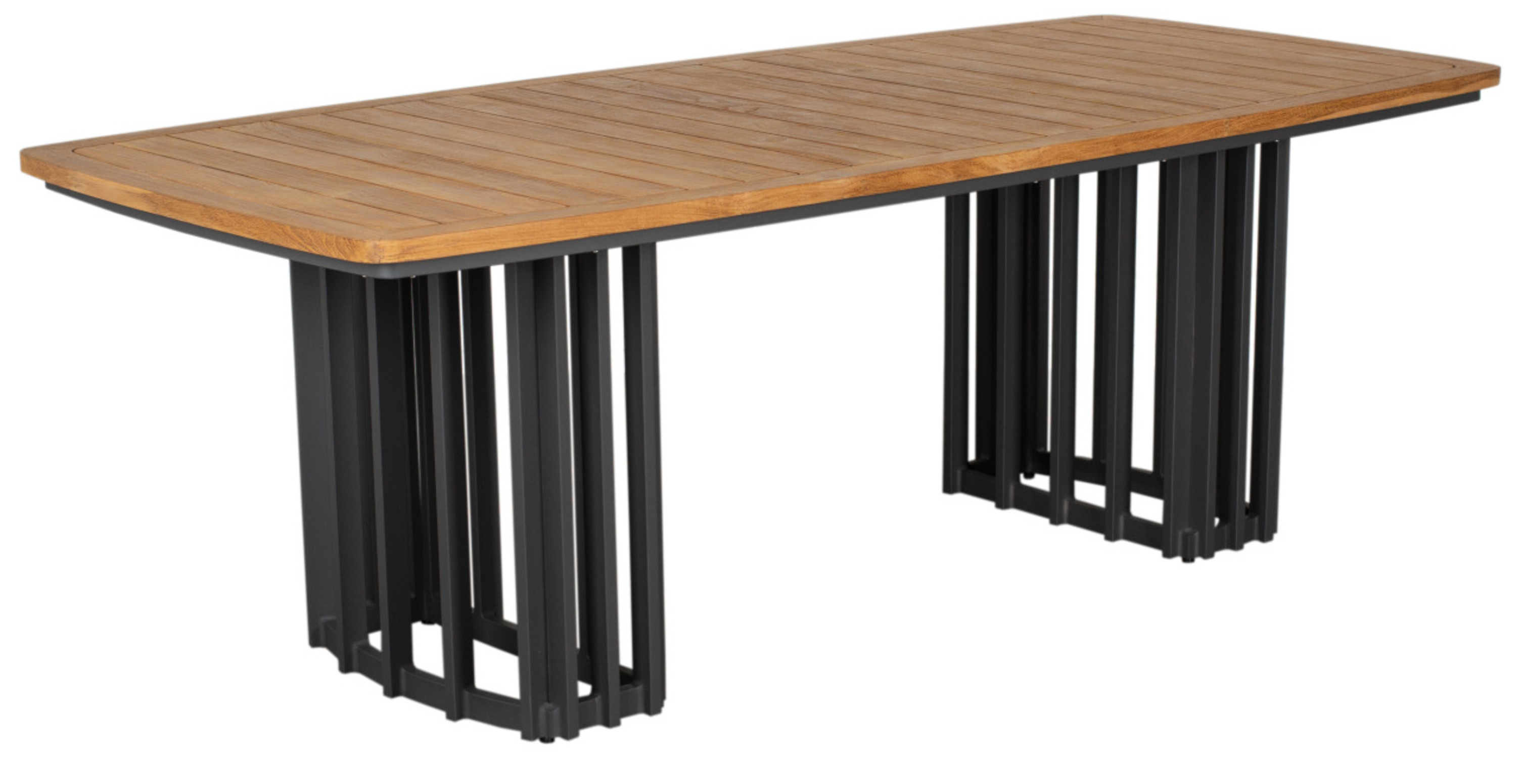 69330C_Lancy_Tisch_220x100cm_rechteckig_Teak_Alu