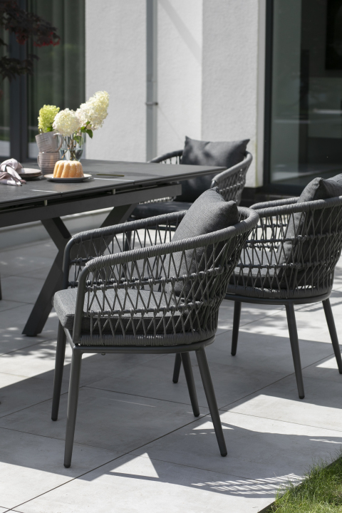 40800_40809_Genua_Diningsessel_Rope_7mm_rund_dark_grey_Hammond_Ausziehtisch_160_210x90cm_dark_grey _4_