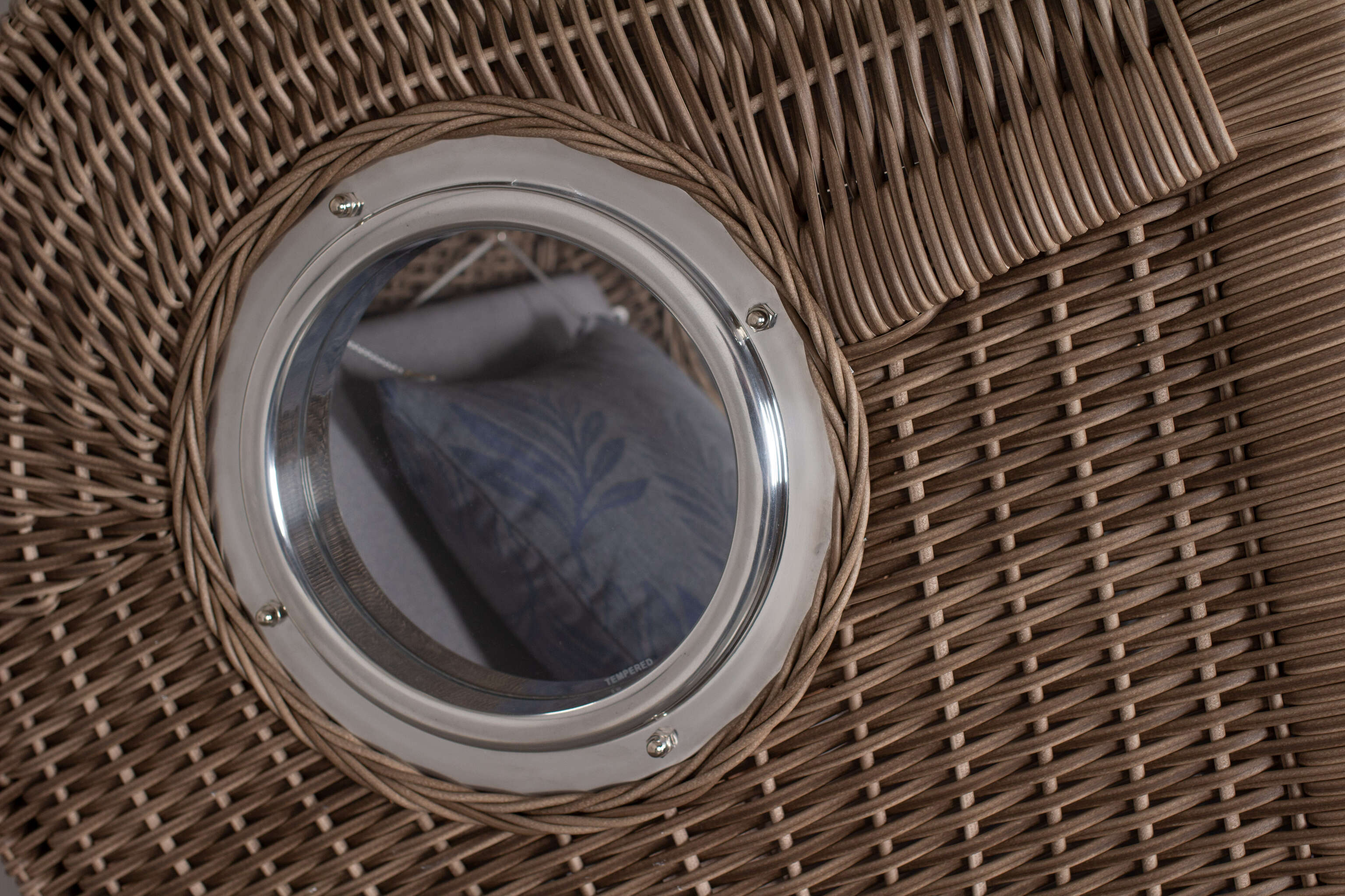 Strandkorb deVries PURE® Seemöwe Single white kubu Des.  253