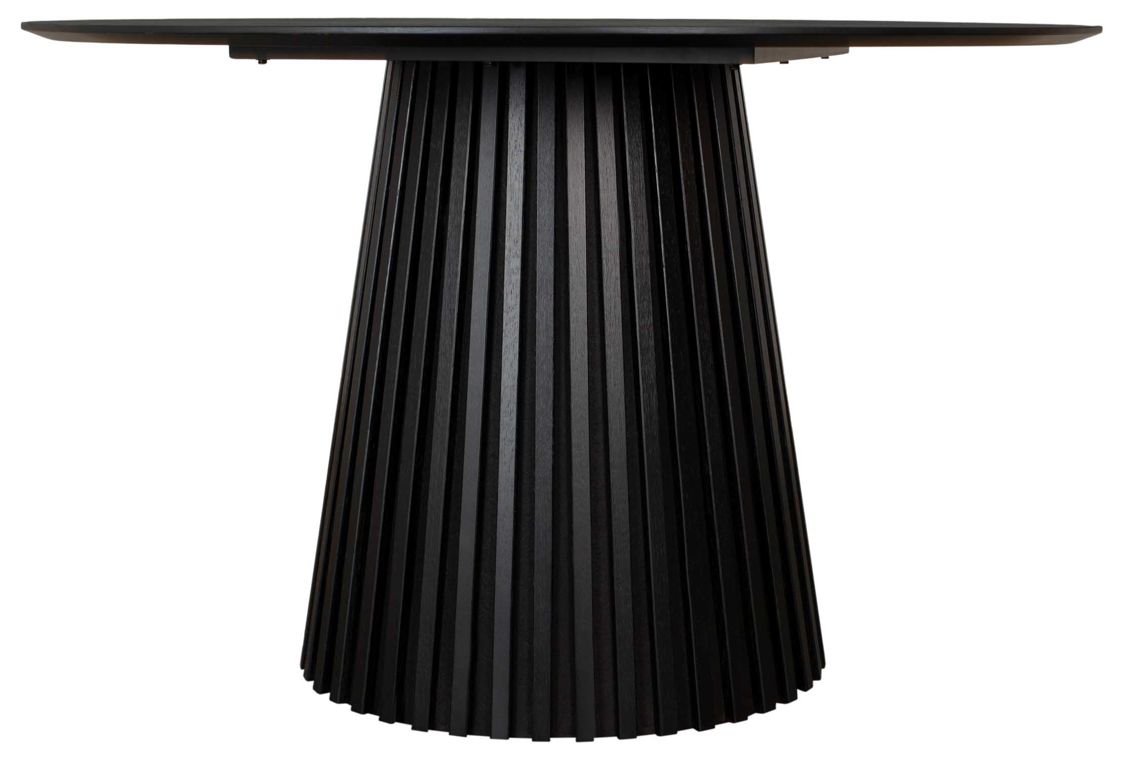Esstisch Andria Black Oak rund 120 cm FSC®-zertifiziert