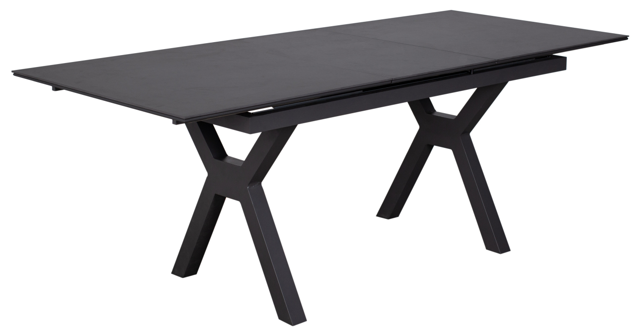 Hammond Ausziehtisch 160/210 x 90 cm dark grey