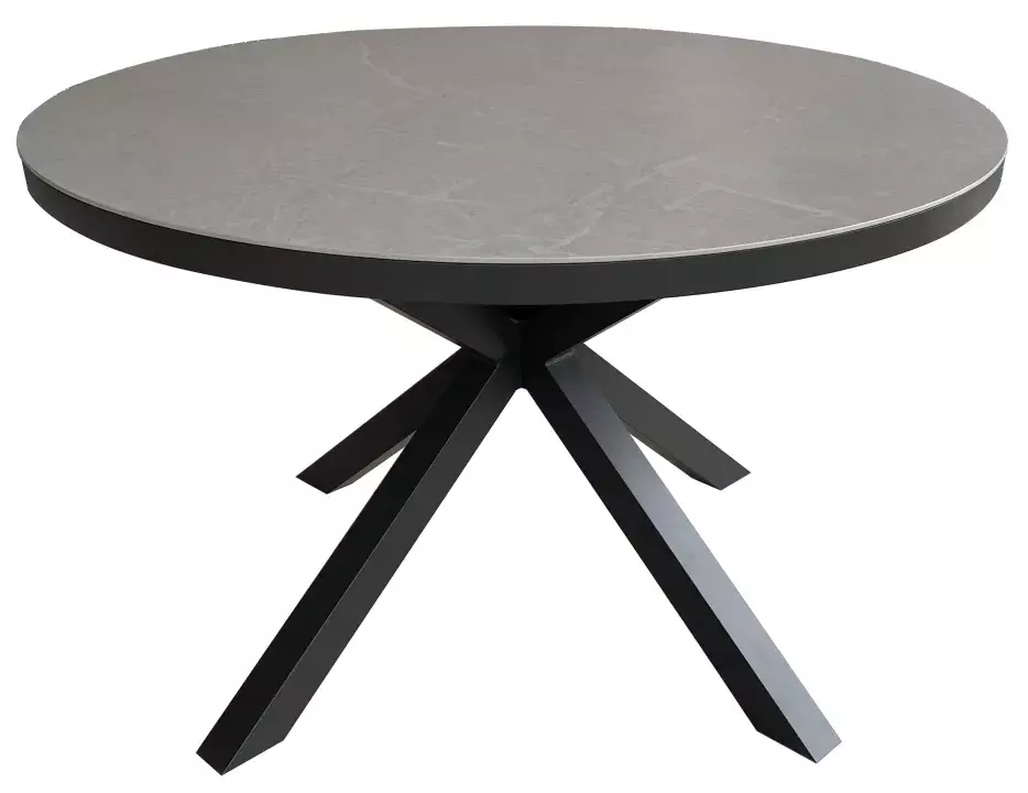 Livingston Tisch rund 120 cm light grey
