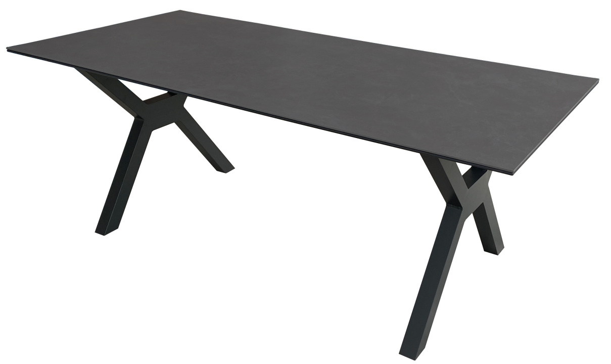 Hammond Tisch 200 x 90 cm dark grey