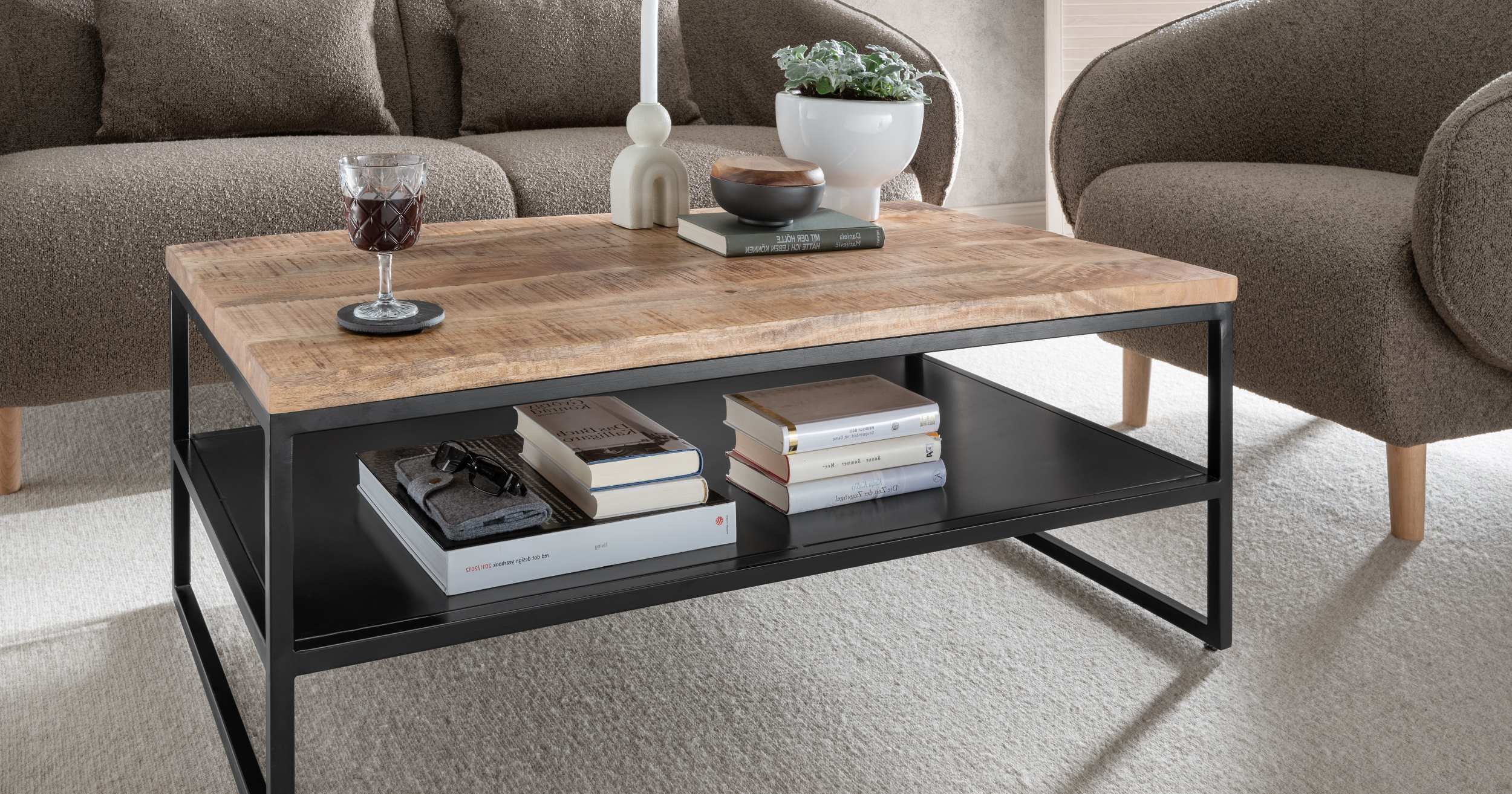 Massivholz Couchtische