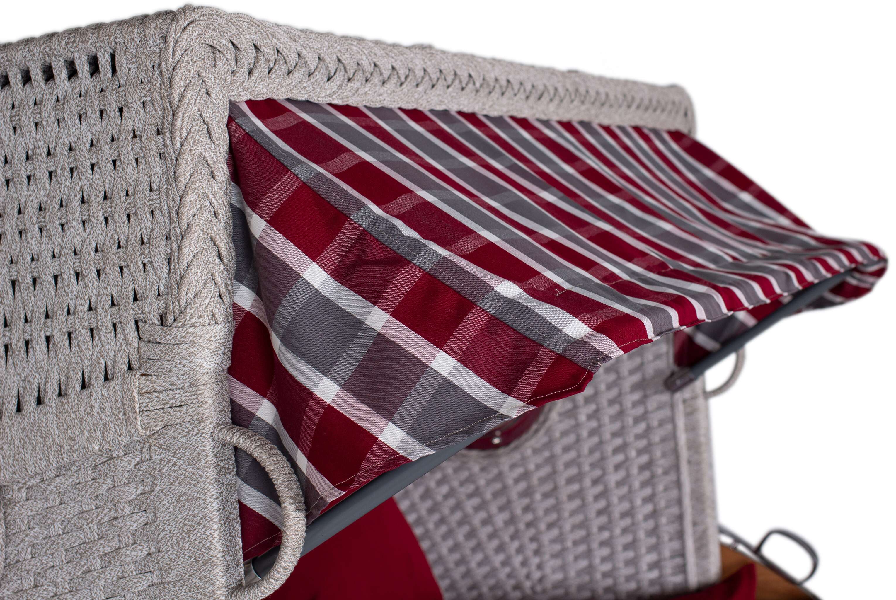 Strandkorb deVries PURE® Aruba XL Rope 15mm ivory Des. 230