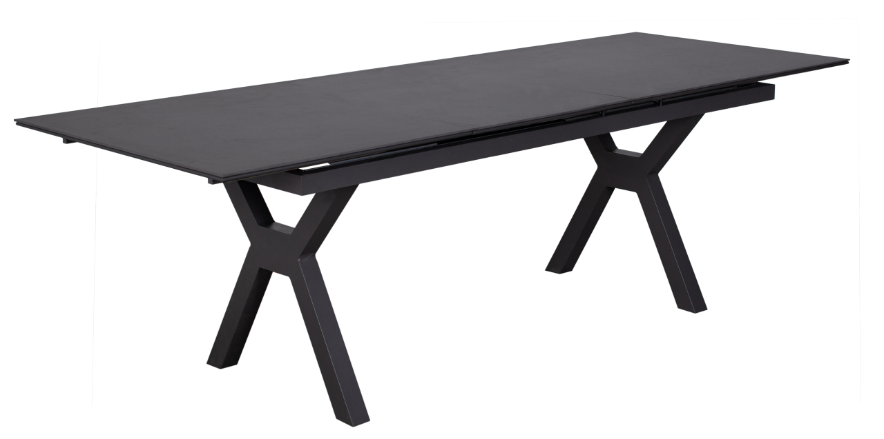 Hammond Ausziehtisch 200/260 x 90 cm dark grey