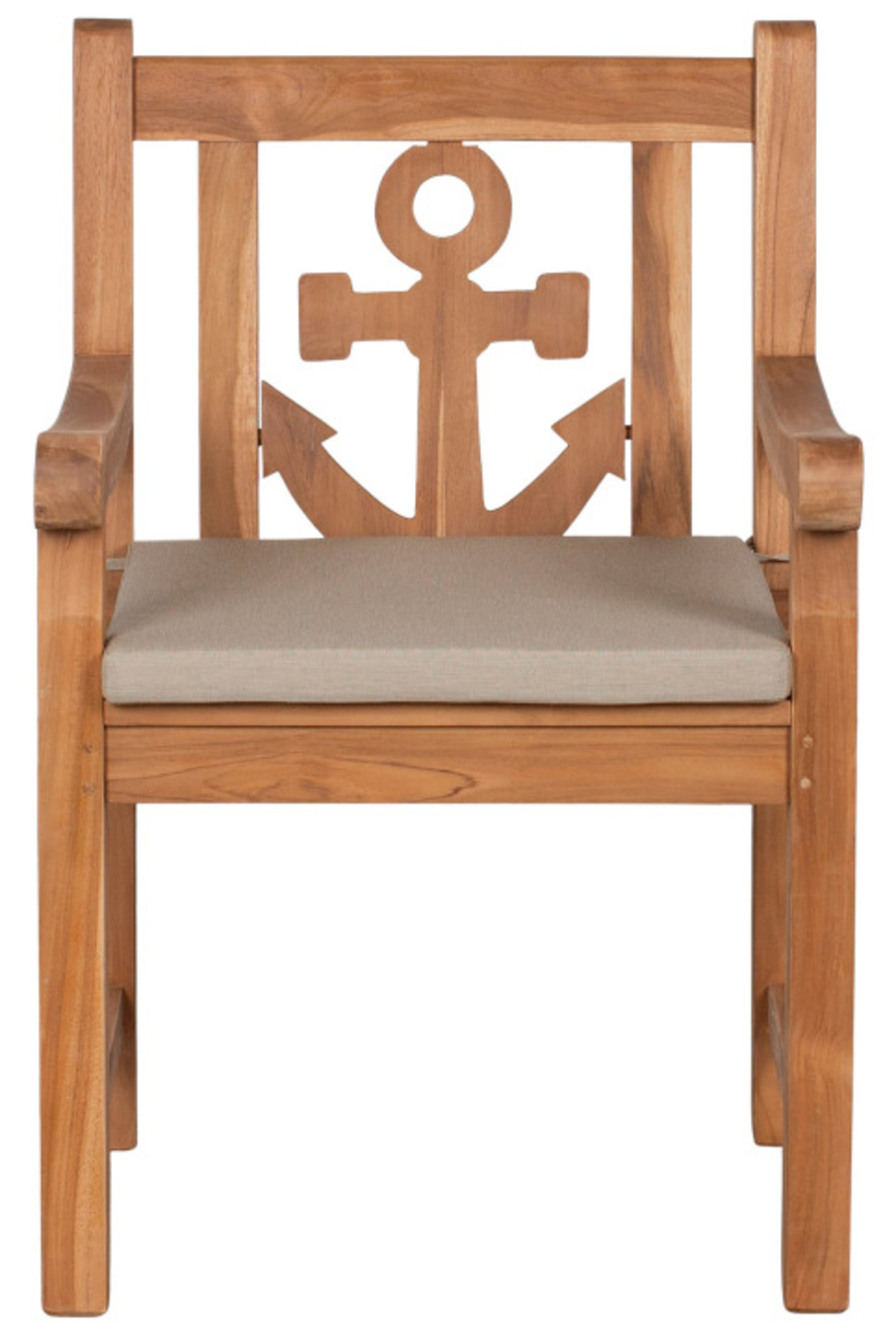 Sitzkissen 2er Set uni taupe ca