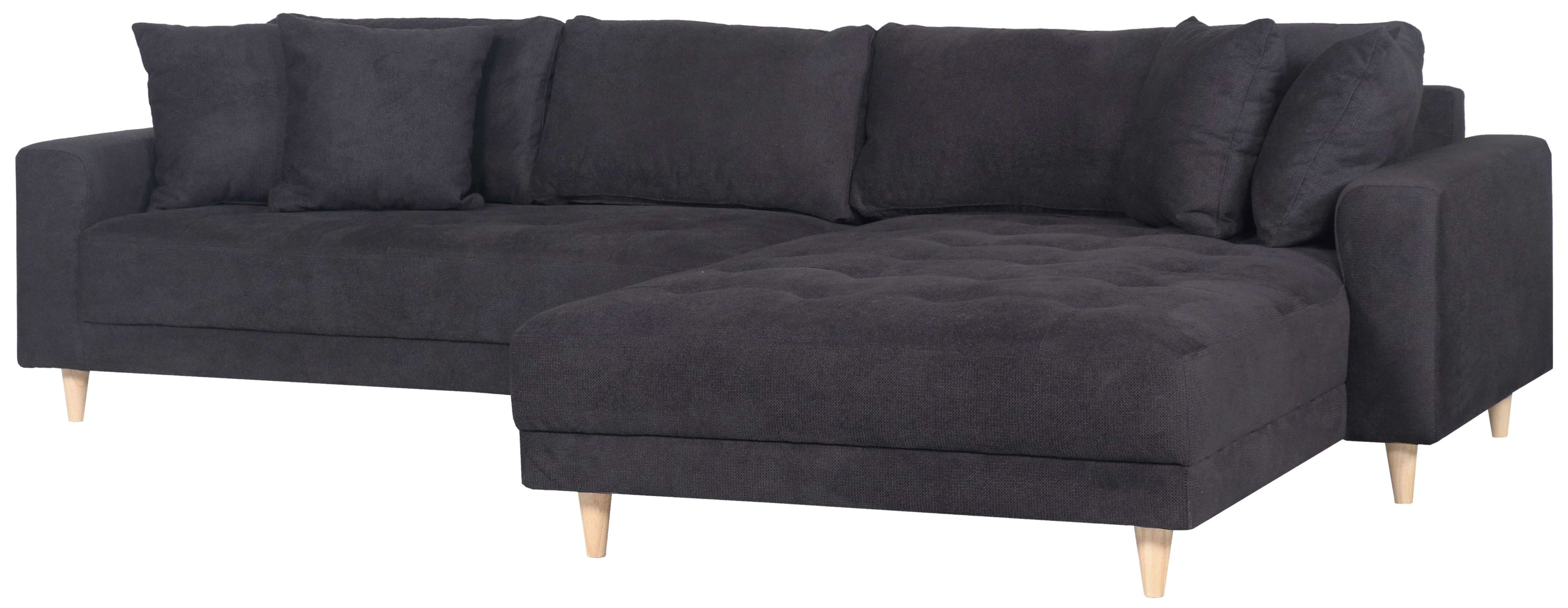 Ecksofa Gorino groß dark grey - 2