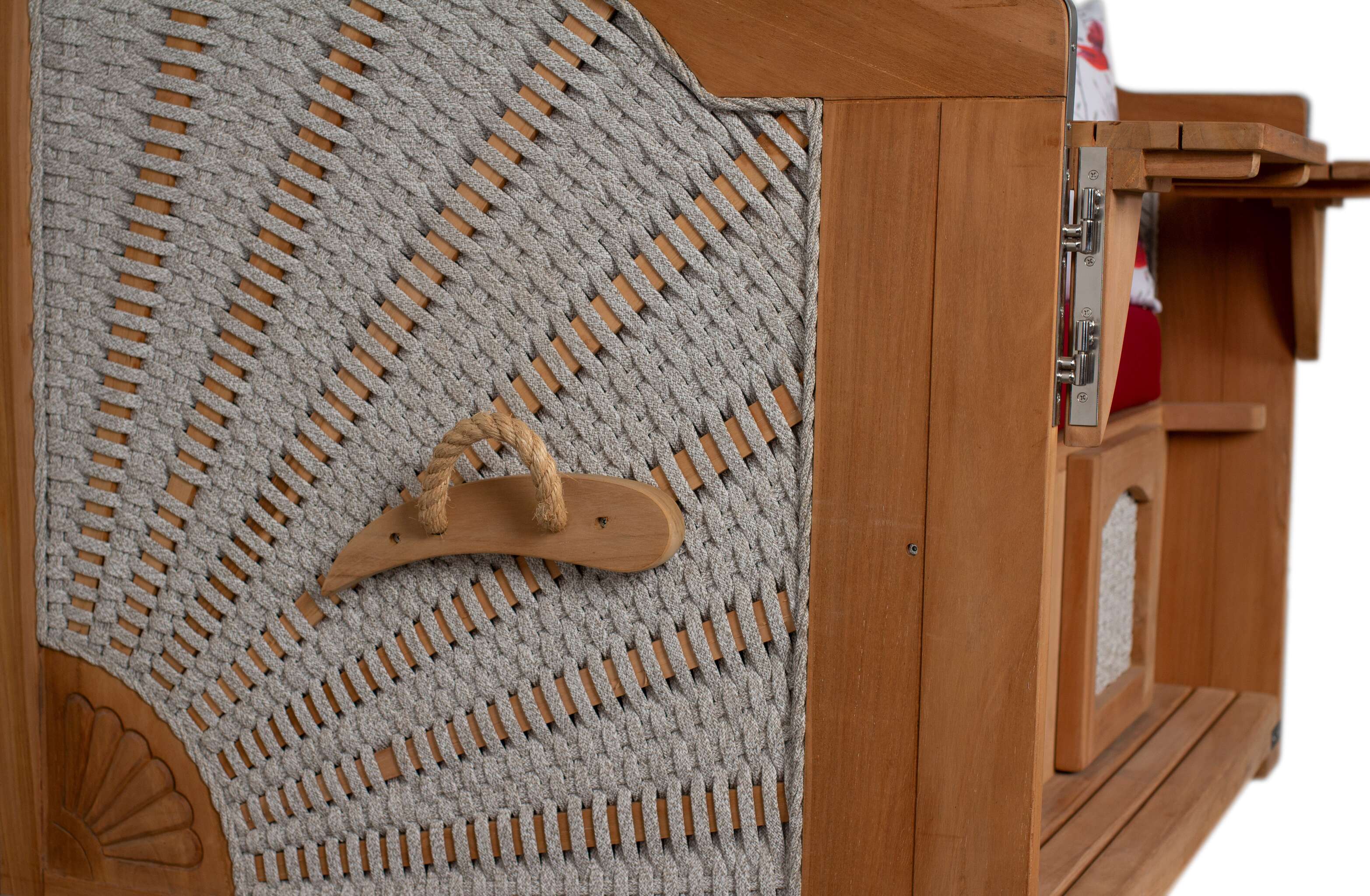 Strandkorb deVries PURE® Aruba XL Rope 15mm ivory Des. 107