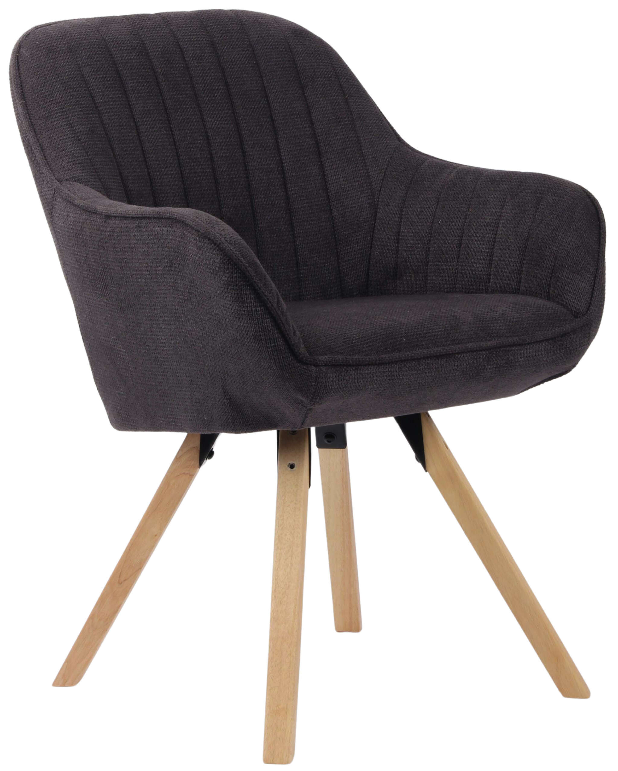 Esszimmerstuhl Matera dark grey drehbar FSC® -zertifiziert