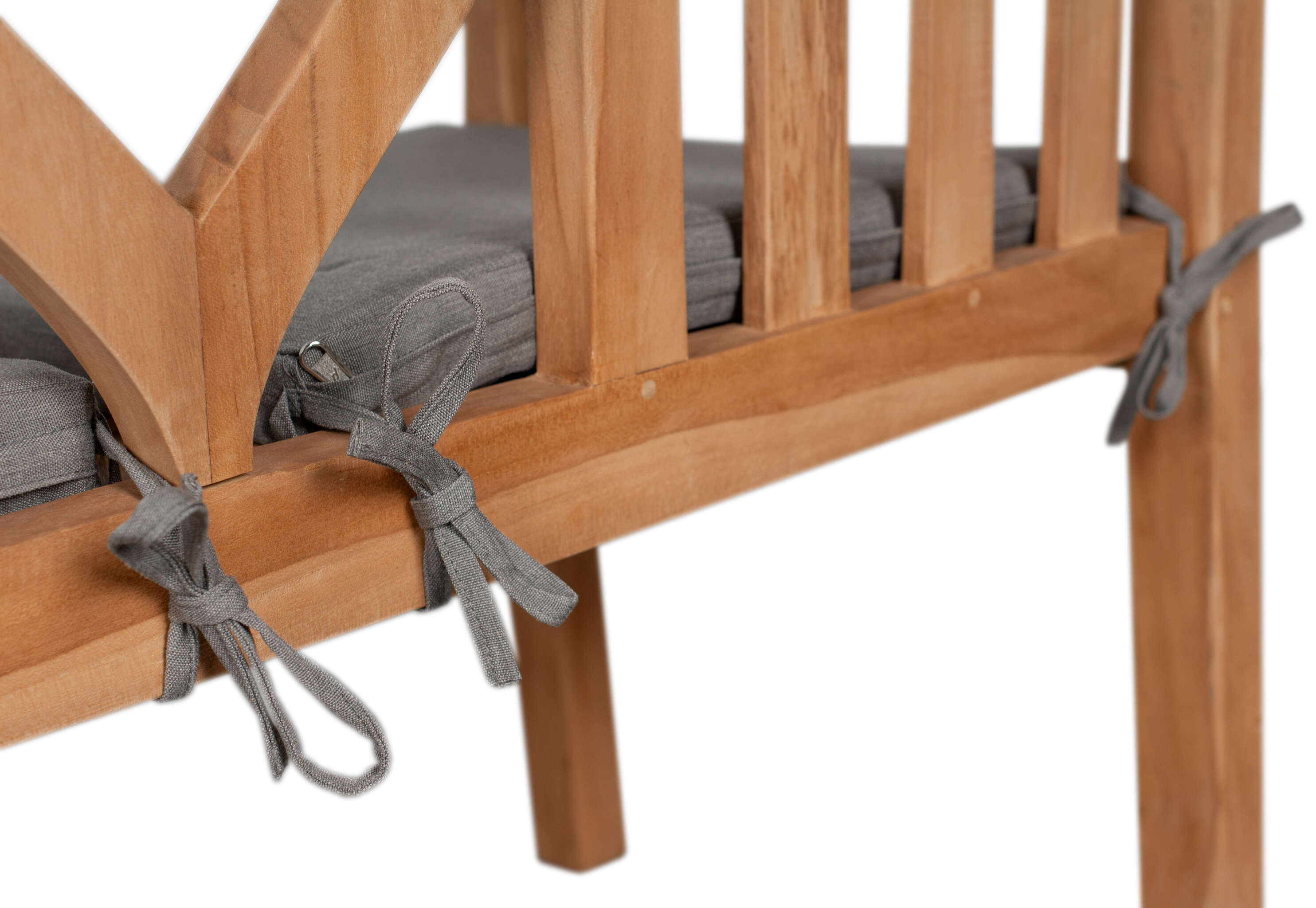 Sitzkissen 2er Set uni grey ca