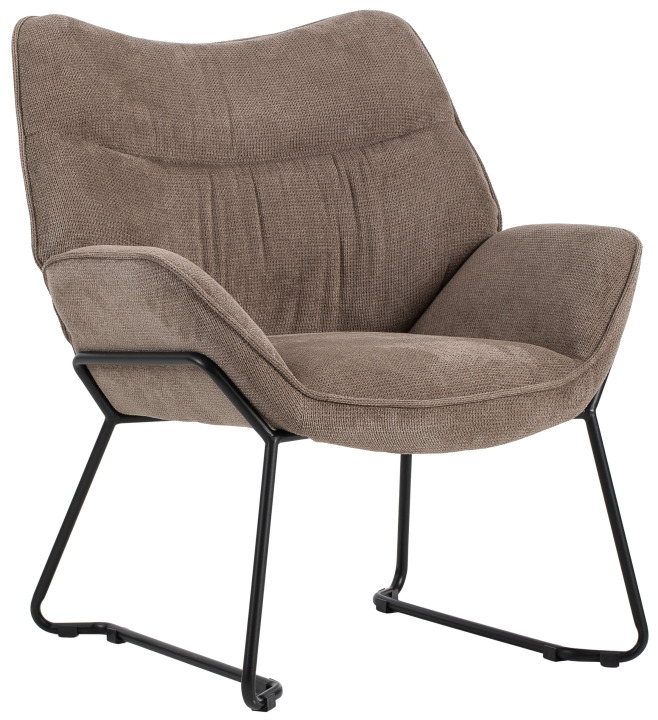 Wohnzimmer Set Aliano braun  Beistelltisch Fermo 2er Set - 3
