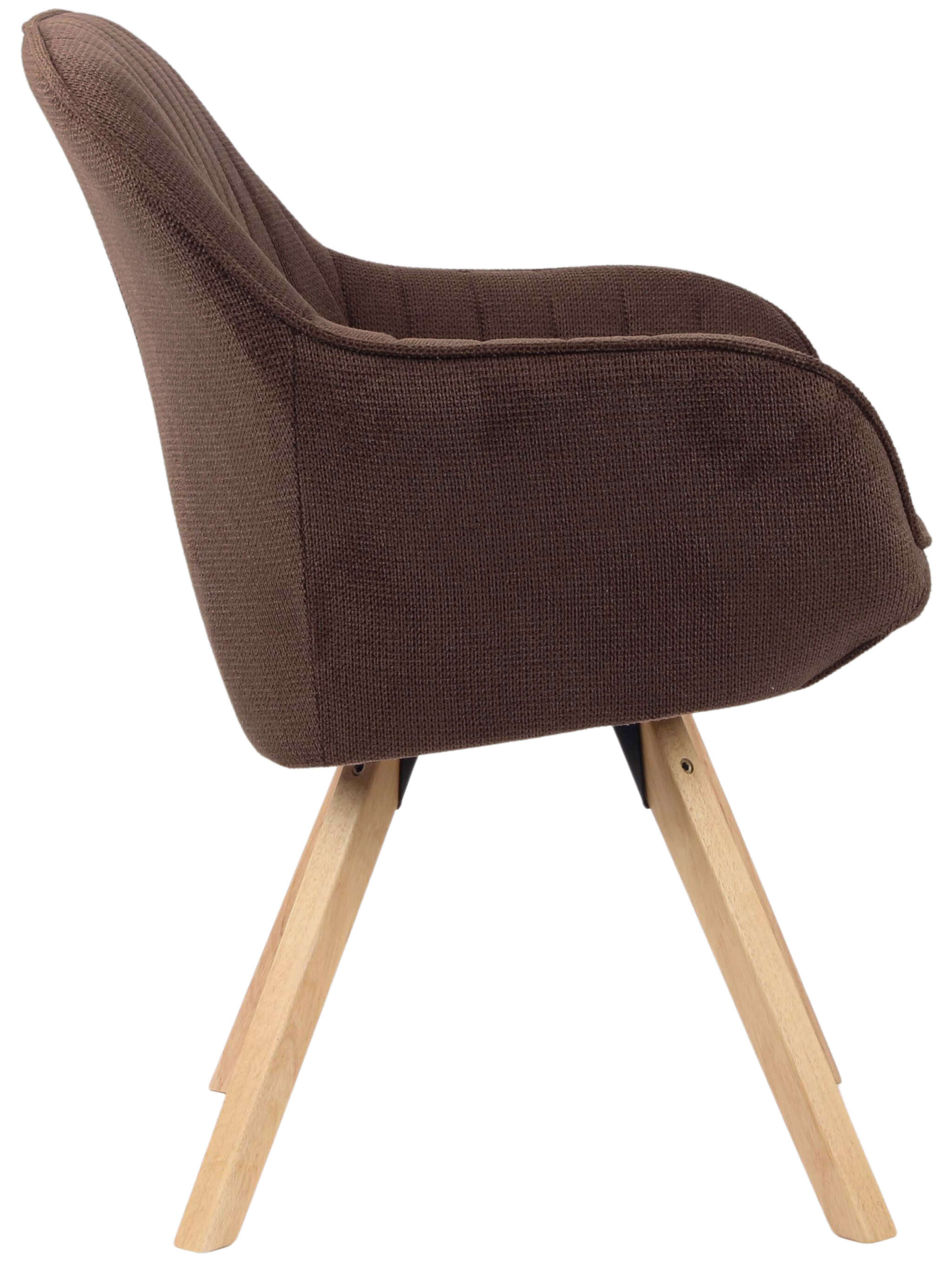 Esszimmerstuhl Matera braun drehbar FSC® -zertifiziert