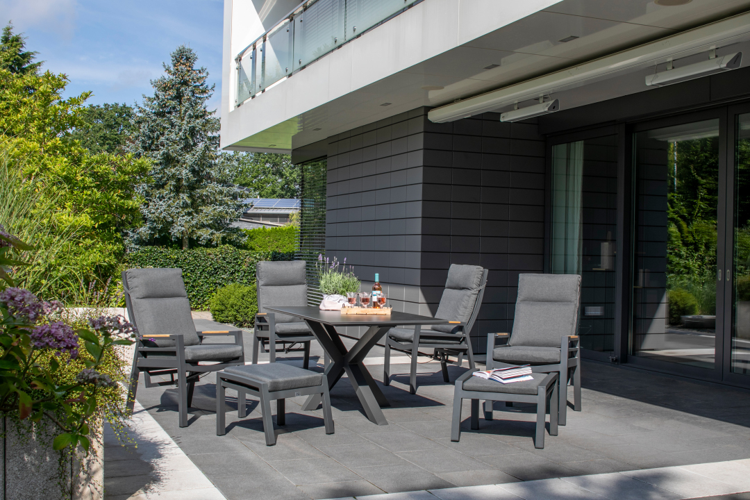 40781_40726-A_40727_Livingston_Tisch_200x90_dark-grey_Montana_Dining_Relaxsessel_Alu-Textilene_Teakarmlehne_Fußhocker _12_