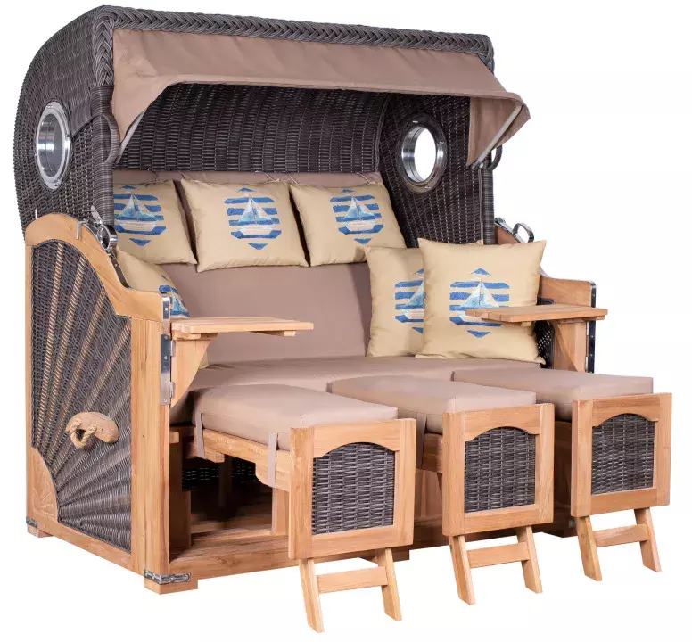 Strandkorb deVries PURE® Seemöwe XXL D239